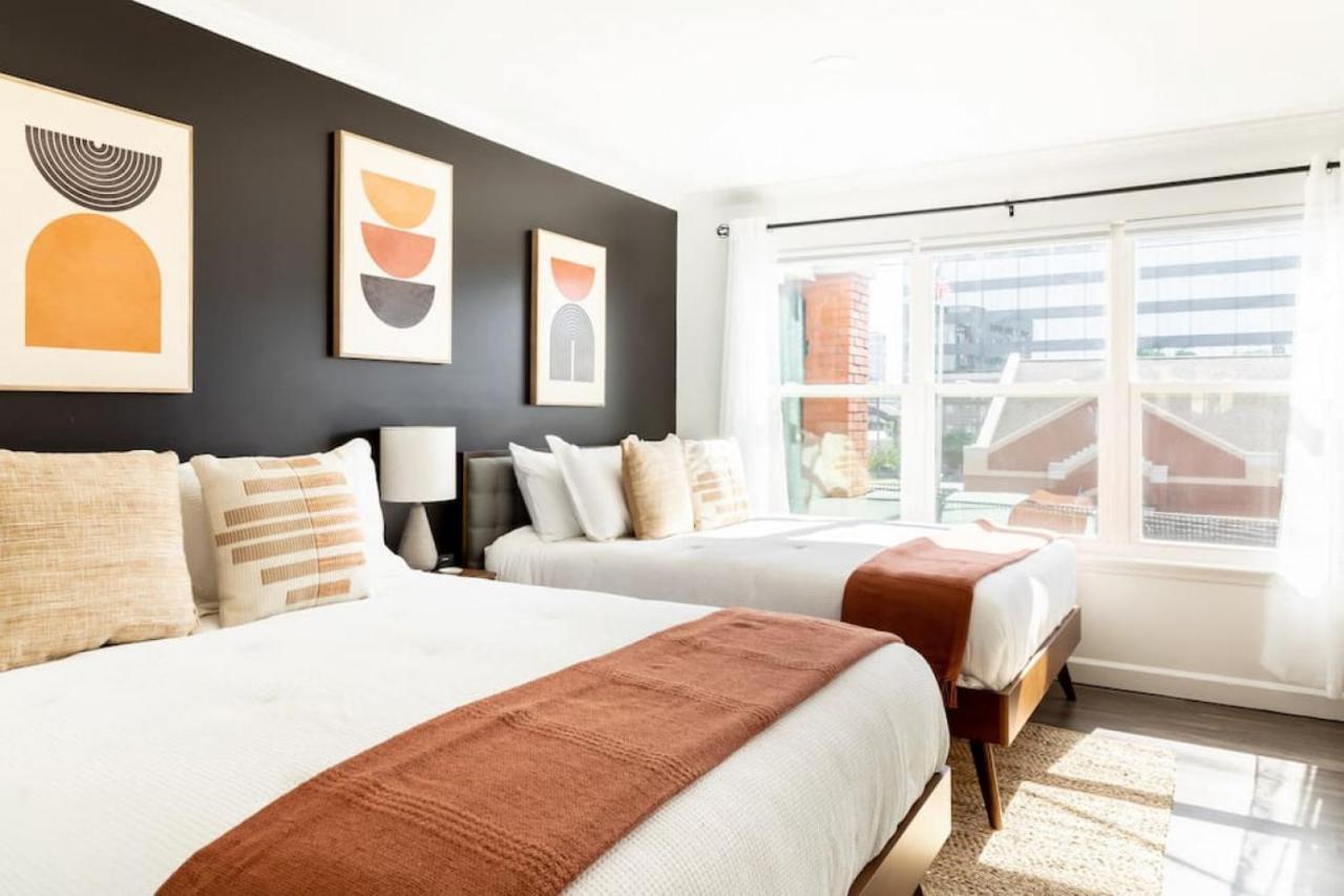Stylish Downtown Nashville 3 Beds, 1 Bedroom With Private Patio, Parking Buitenkant foto