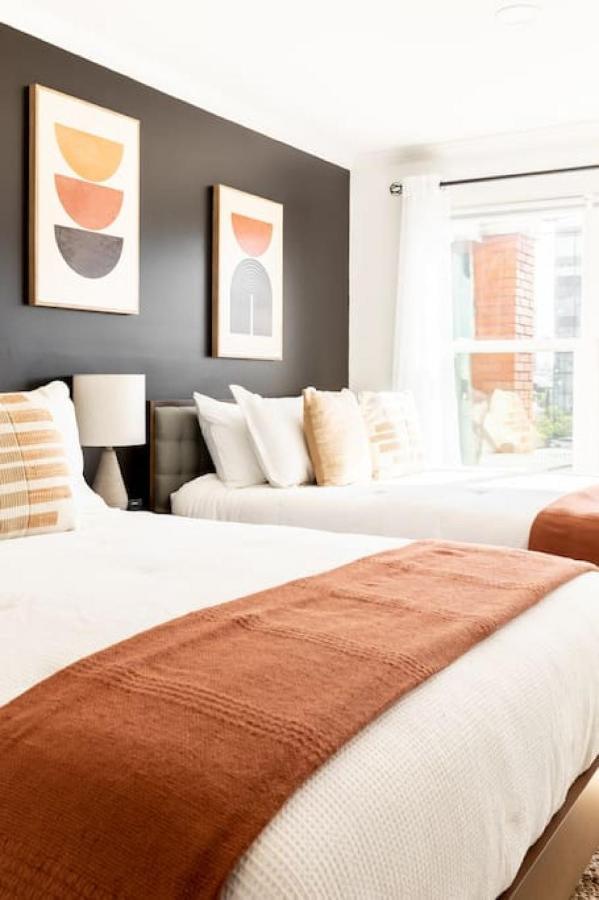 Stylish Downtown Nashville 3 Beds, 1 Bedroom With Private Patio, Parking Buitenkant foto