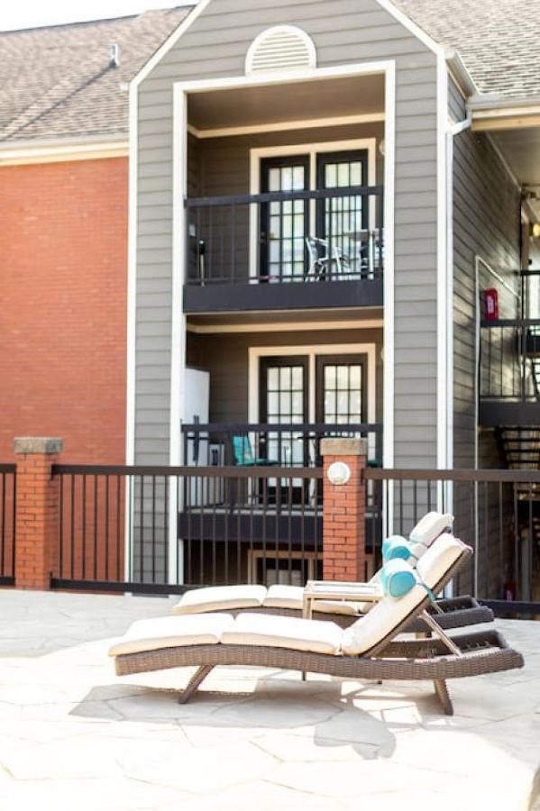 Stylish Downtown Nashville 3 Beds, 1 Bedroom With Private Patio, Parking Buitenkant foto